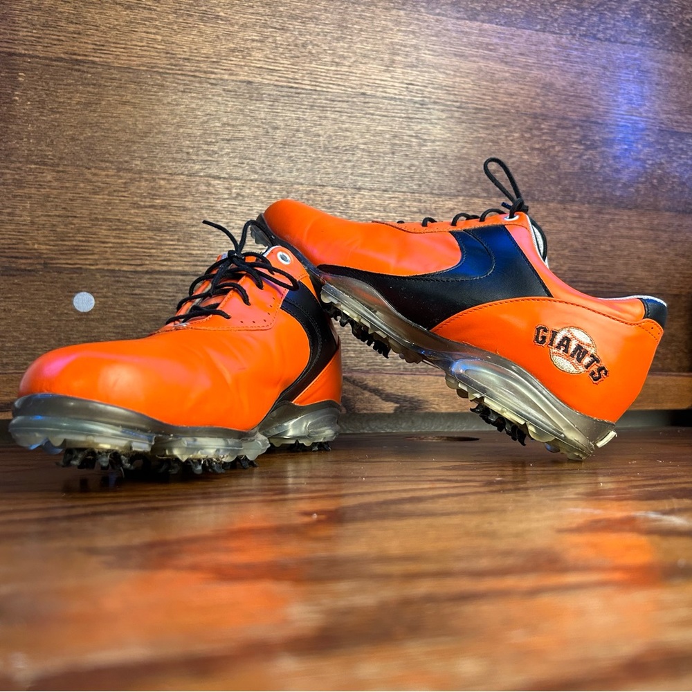 FootJoy Orange Giants Fan Women’s Golf Shoes Size 9